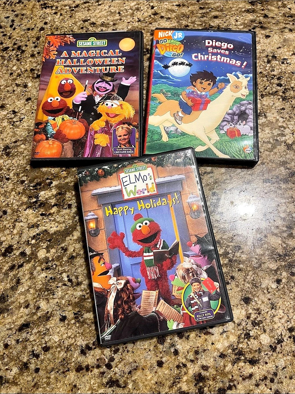 Sesame Street Holiday DVD bundle 3-DVD Holiday Bundle